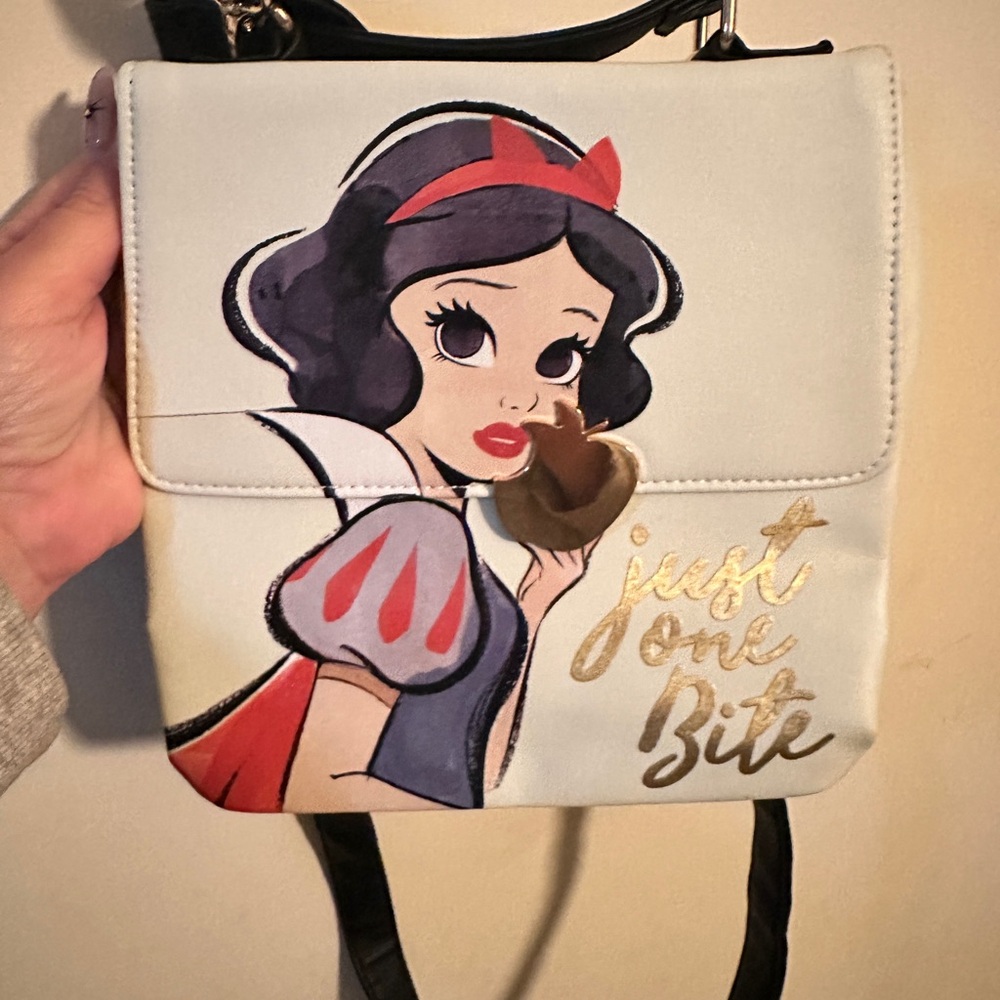 Disney Snow White Crossbody Bag - White and Black